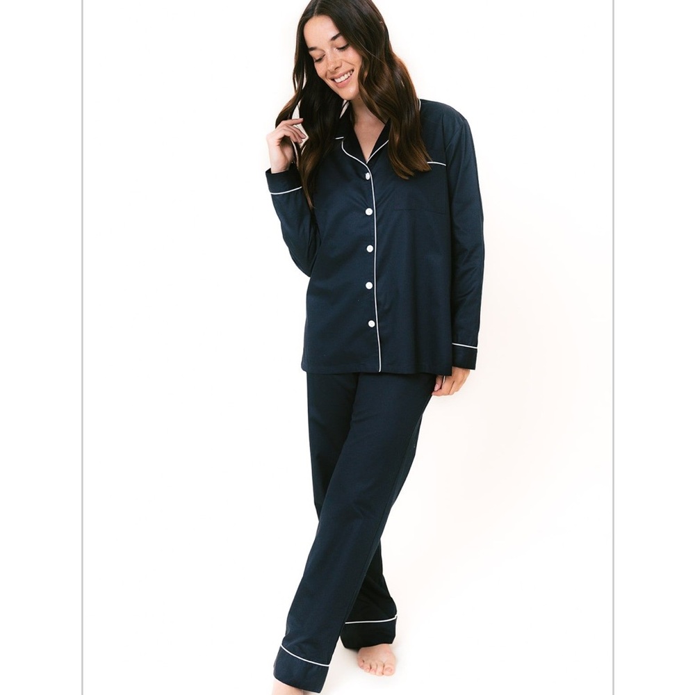 DISCONTINUED Pj Pan Luxury British Pajama Set